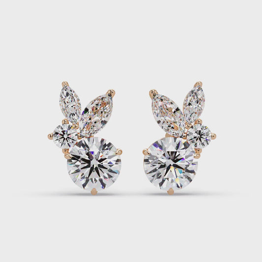 Garden Bouquet Petal Earrings