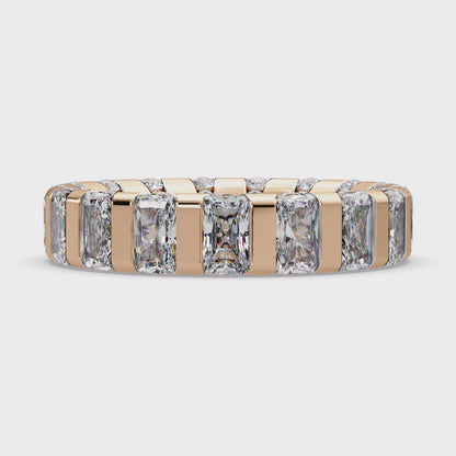 Emerald Bar Eternity Band
