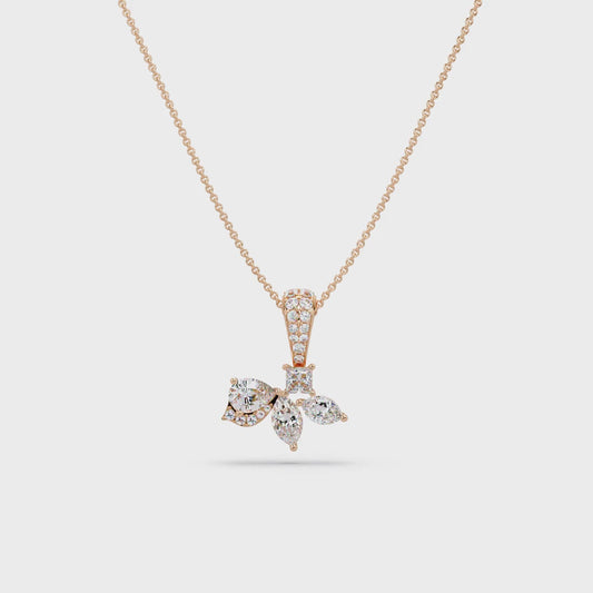 Falling Petal Garden Chain Pendant