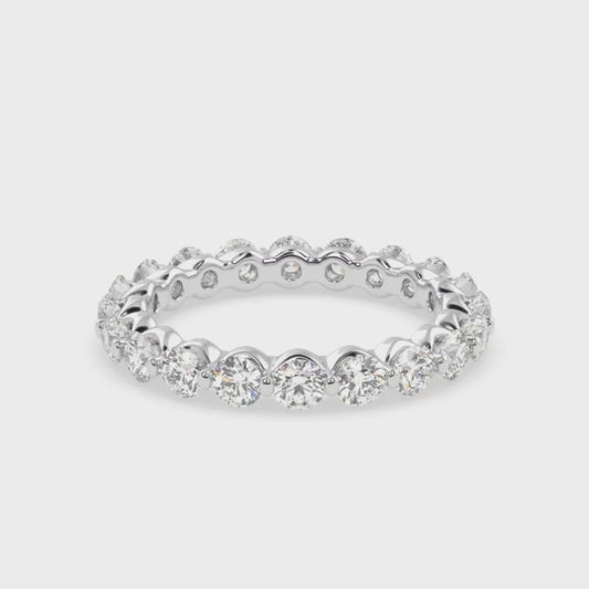 Graduated Eternity Diamond Ring