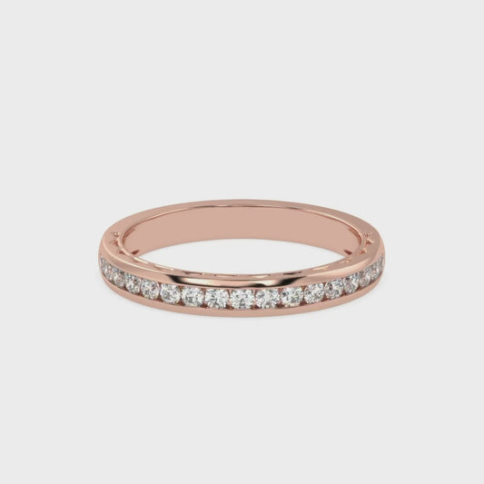 Channel Set Eternity Band